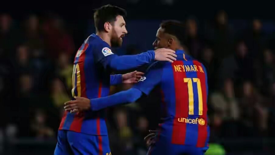 Messi Neymar vs Villareal Jan2017