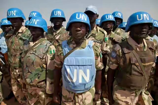 Nigerian UN peacekeepers