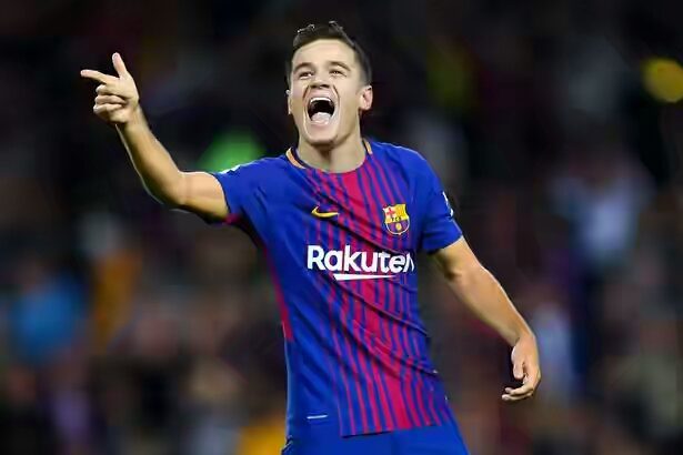 Philipe Coutinho mocked up in Barcelona shirt