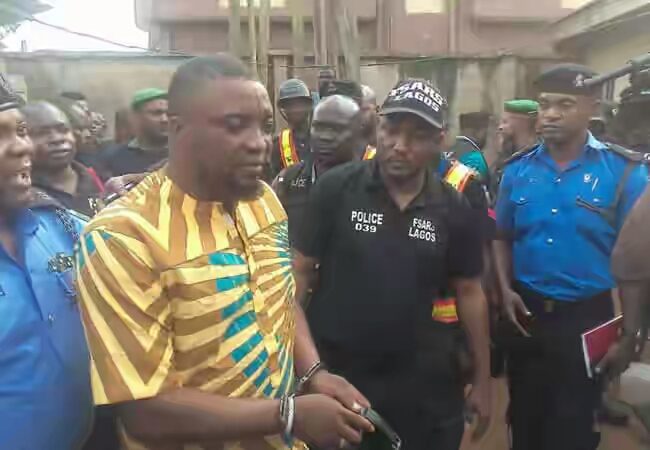 Suspect Fatai Adebayo alias Alese