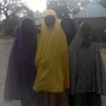Unidentified girls who say they fled during the attack by Boko Haram on their school pose for a picture in Dapchi Nigeria February 22 2018 REUTERSOla Lanre