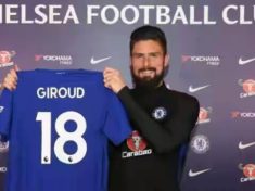 Giroud in Chelsea