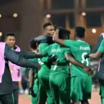 The Eagles jubilate after the winner in the 16th minute e1517437131156