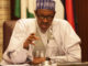 President Muhammadu Buhari in AGH