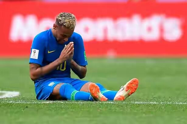 Neymar cries after Costa Rica June2018