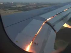 Saudi Arabia team plane on fire June2018