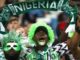 Super Eagles Supporters silenced by Croatia