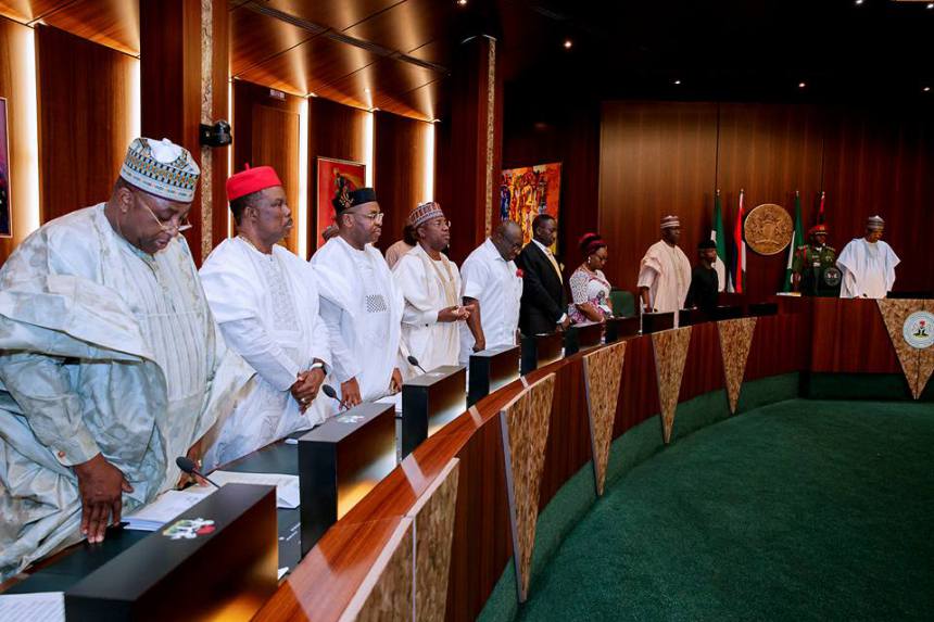 Cross section of Nigerian governors
