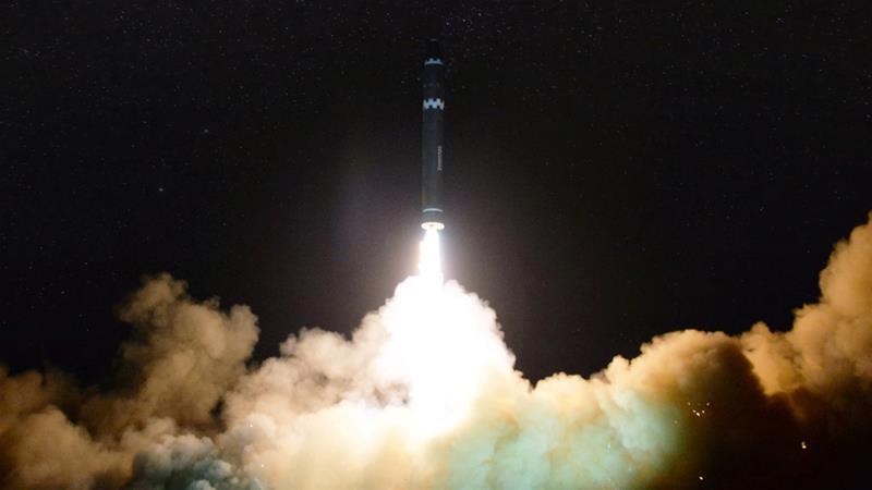 North Korea successfully launched its Hwasong 15 rocket in a test on
