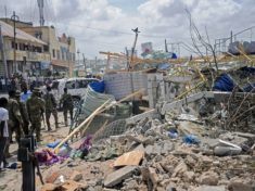 Speeding car in Somali capital explodes after police shoot at it