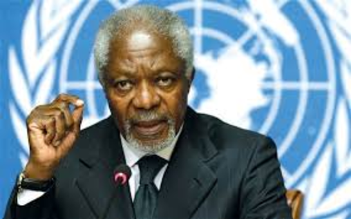 United Nations Secretary General, Kofi Annan