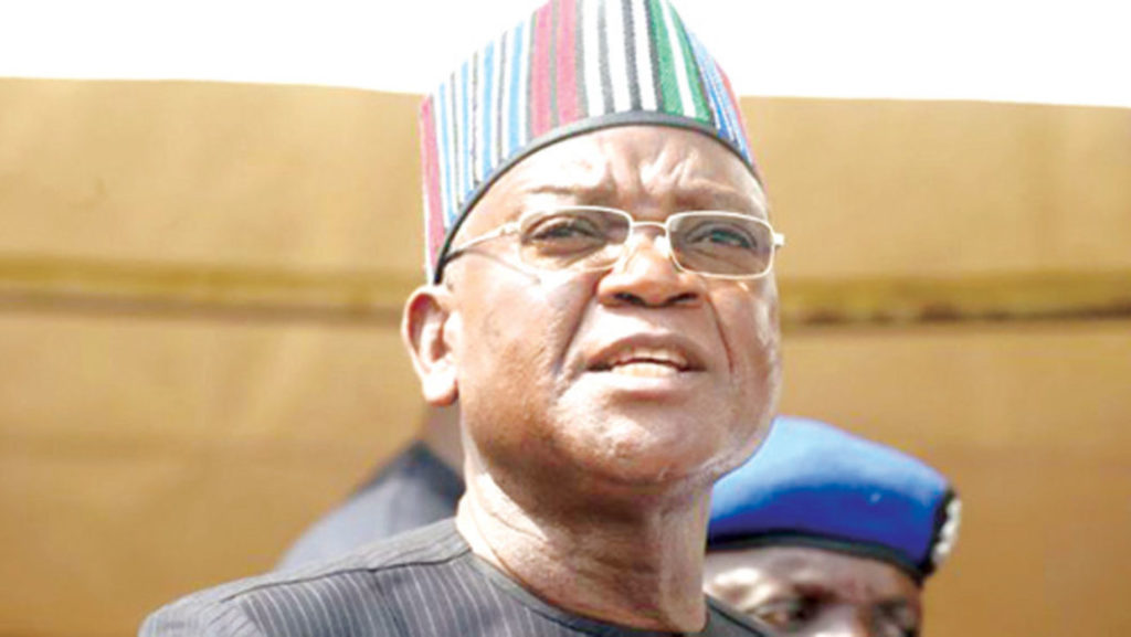 Benue state governor, Samuel Ortom