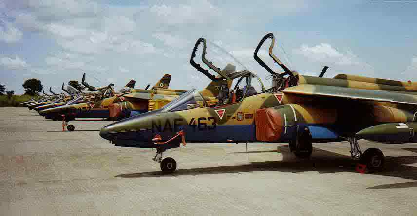 Nigeria Air Force alpha jets
