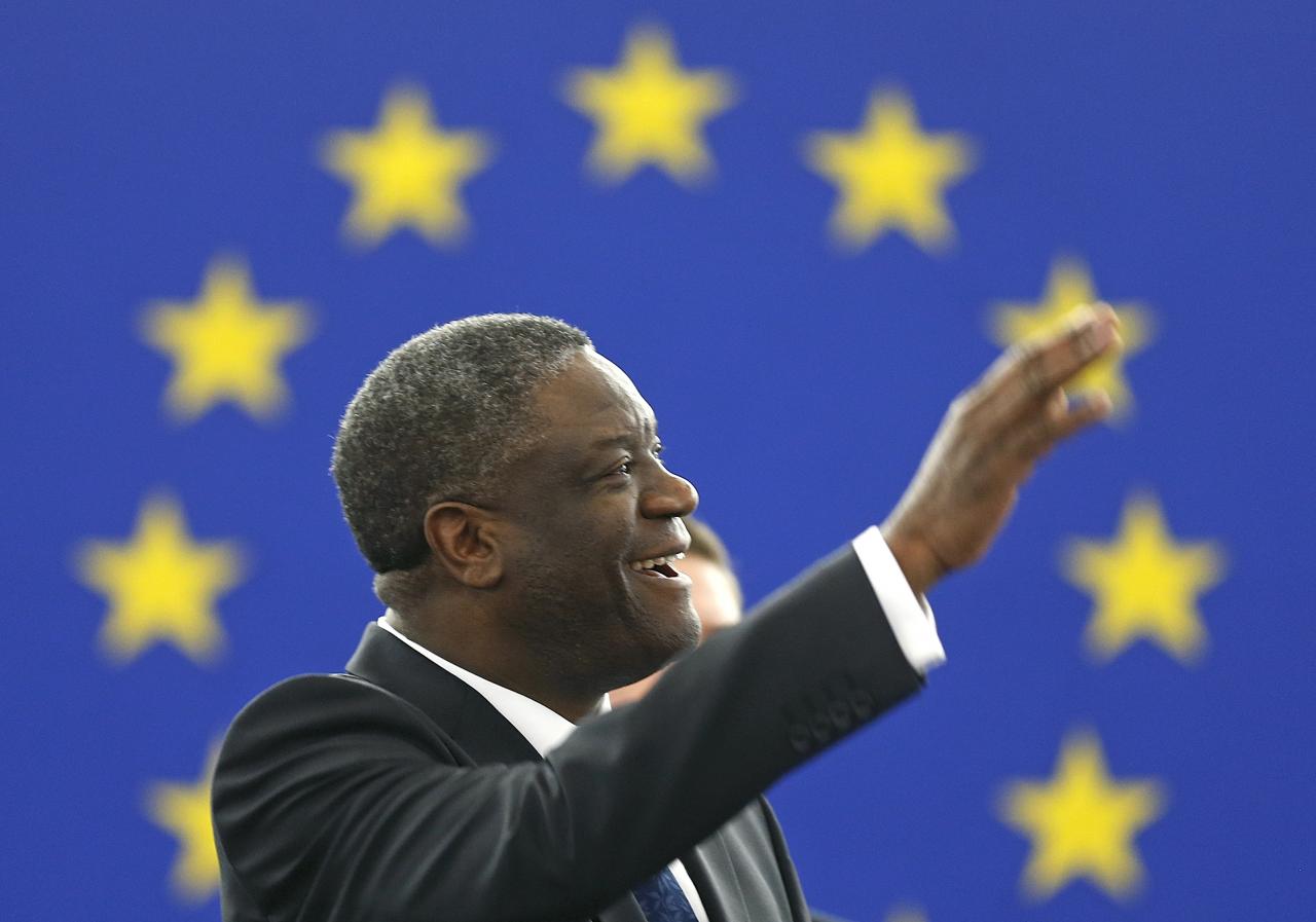 Nobel Peace Prize winner Denis Mukwege dedicates award to women affected by sexual violence