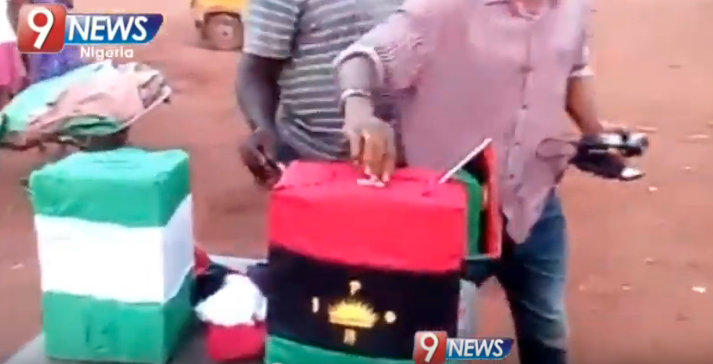 Biafra Referendum Vote casting commences in Enugu state