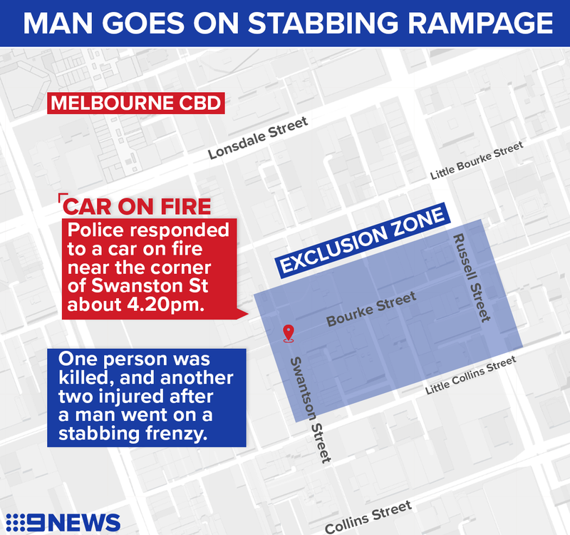 MELBOURNE ATTACK: One dead, two injured, police say no link to terrorism yet