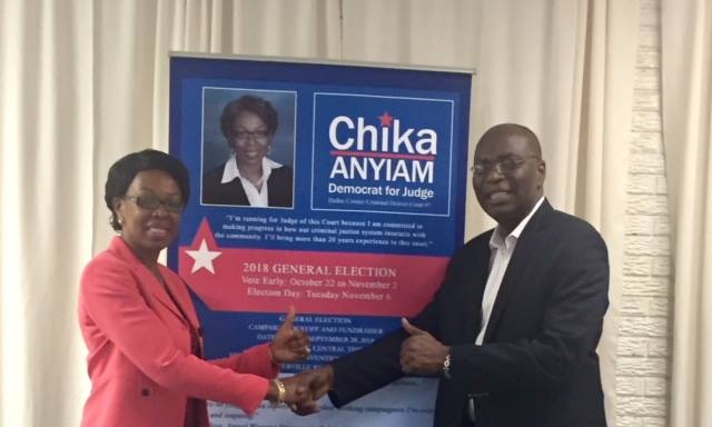 Nigerian-Born Chika Anyiam becomes the first African Immigrant to win State District Court Judge in USA
