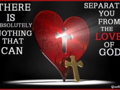Nothing can separate me from the love of Christ