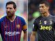 cristiano ronaldo barcelona ace lionel messi aims real madrid dig football sport