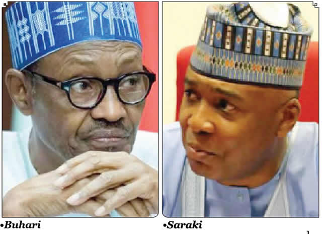 Buhari Saraki 1