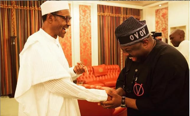 Dele Momodu and Buhari