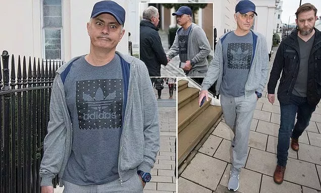 Jose Mourinho is spotted out and about for the first time after being sacked by Manchester United Photos