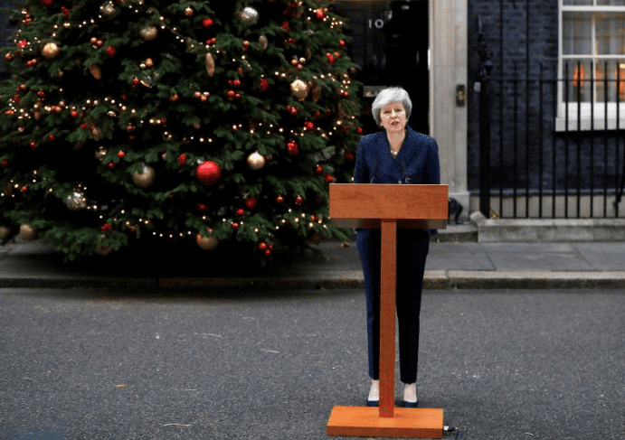 British prime minister Theresa May under fire: Faces vote of no-confidence over BREXIT