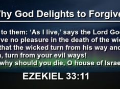 Why God Delights to Forgive