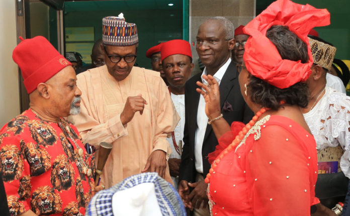 PRESIDENT BUHARI IN ANAMBRA FOR CAMPAIGN RALLY 14