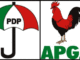 PDP Logo APGA Logo