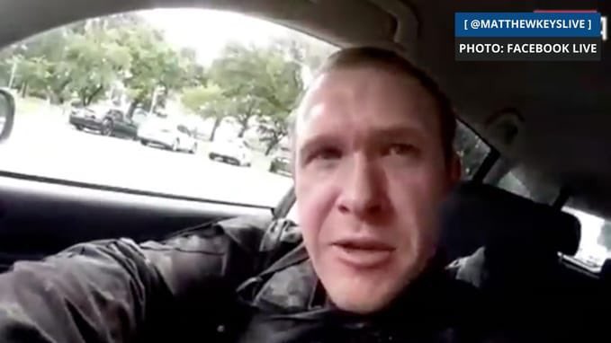 Brenton Tarrant face of the Australian who attacked two mosques in New Zealand