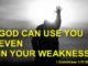 God Works Through the Weak