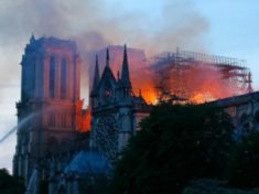 France mourns as 850 years old Notre Dame Paris Cathedral got ravaged by fire