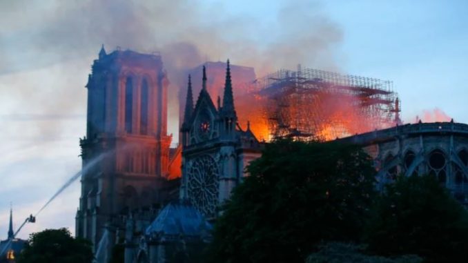 France mourns as 850 years old Notre Dame Paris Cathedral got ravaged by fire