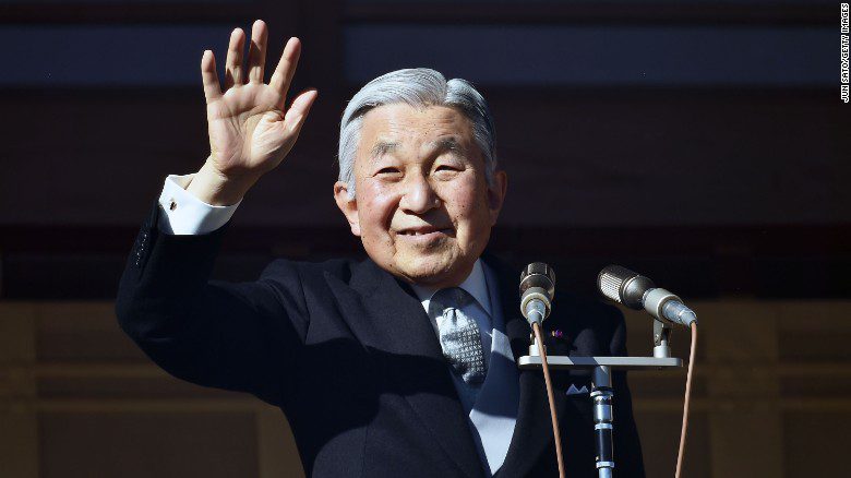 Japanese Emperor Akihito resigns, becomes first monarch to abdicate in 200 years