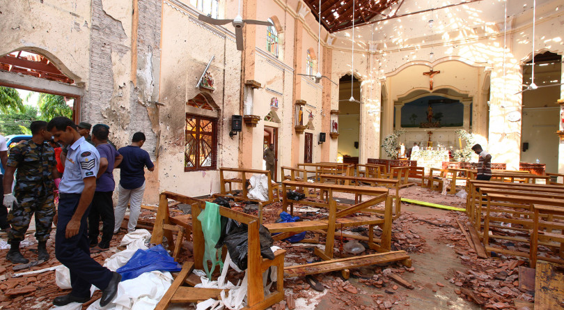 Church attack in Sri Lanka leaves over 200 dead