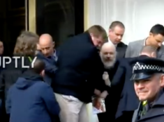 Wikileaks founder Julian Assange arrested by British police