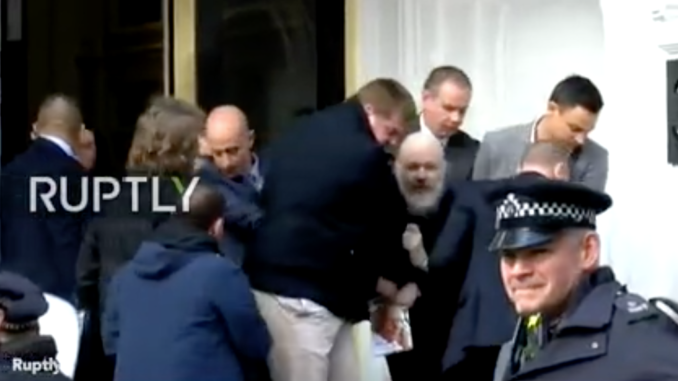 Wikileaks founder Julian Assange arrested by British police
