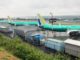 A row of three green 737 MAX jetliners sit parked on the tarmac at Renton Municipal Airport in Renton, Washington, U.S. May 16, 2019. REUTERS-Eric Johnson
