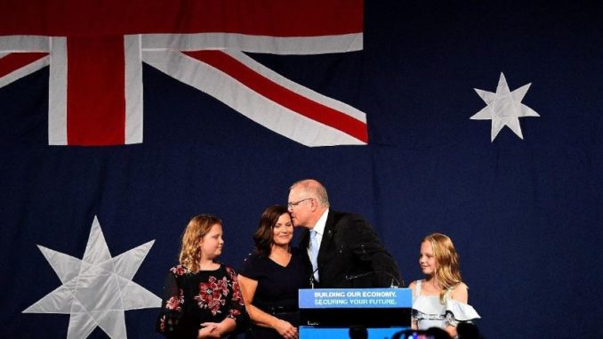 Australian Prime Minister heads to church after 'miracle' election win