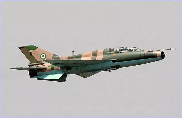 Nigerian Air Force fighter jet