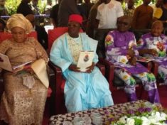 Patience Jonathan Governor Dave Umahi and others at burial of Late Mama Okorie