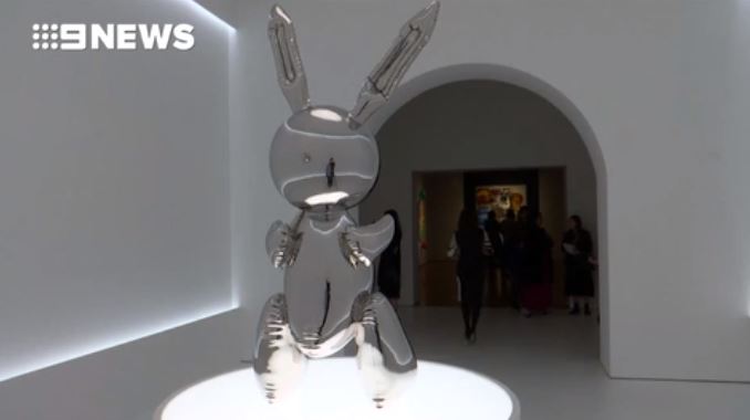 Rabbit Sculpture Smashes Records After $1315 Million Auction Sale