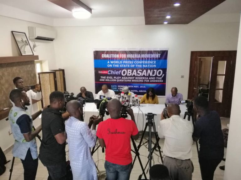 obasanjo has more to tell the world about his plans to destroy nigeria — coalition 4