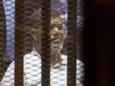 Former Egyptian President, Morsi Who Slumped While On Trial Buried Today