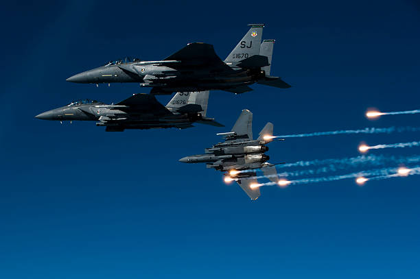 december 17 2010 a us air force f15e strike eagle aircraft releases picture id112718023