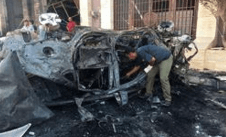 3 UN staff killed in a car bomb explosion in Benghazi Libya