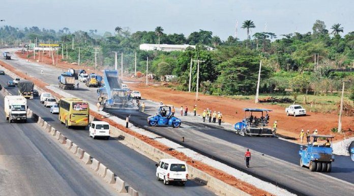 Lagos ibadan expressway construction