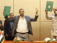 Sudan's military and revolutionary protest leaders sign new constitutional declaration