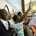 Worship Service in Church